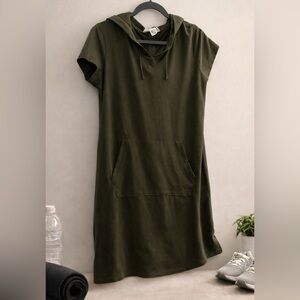 Workshop Republic Clothing Olive Green Mini Dress